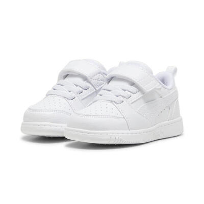 Zapatillas Rebound v6 Lo para bebé PUMA White For All Time Red Black