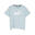 Camiseta Niño Essentials+ Logo Knotted PUMA Turquoise Surf Blue