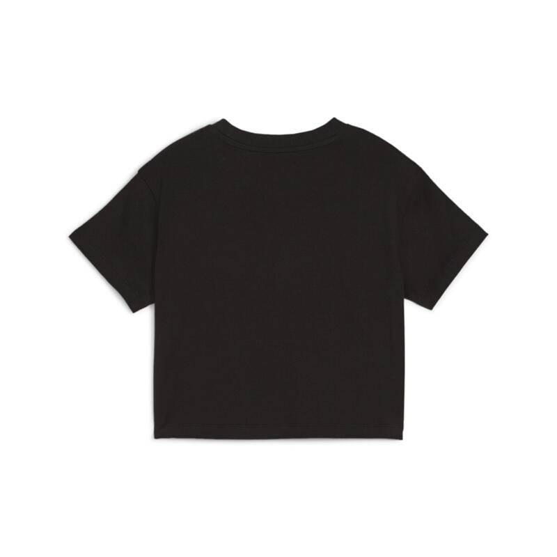 Crop T-shirt ESS+ BLOSSOM per ragazzi PUMA Black