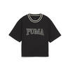 T-shirt à imprimé PUMA SQUAD Femme PUMA Black