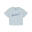 Crop T-shirt ESS+ BLOSSOM per ragazzi PUMA Turquoise Surf Blue