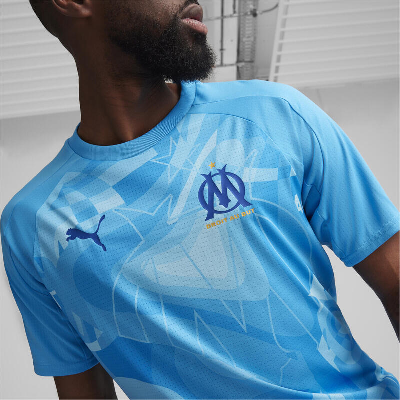 Olympique de Marseille Aufwärmtrikot Herren PUMA Bleu Azur Clyde Royal Blue