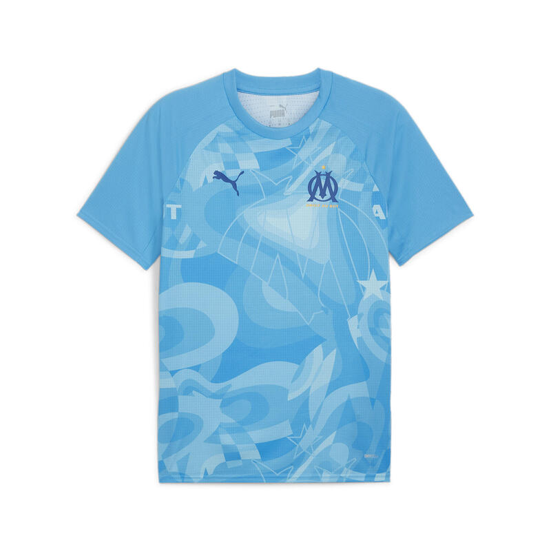Olympique de Marseille Aufwärmtrikot Herren PUMA Bleu Azur Clyde Royal Blue