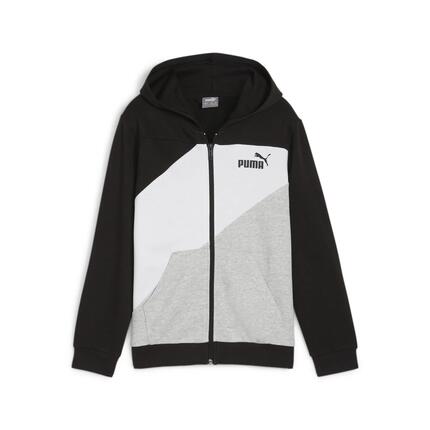 Veste zippée à capuche&nbsp;Colorblock PUMA POWER Enfant et Adolescent PUMA