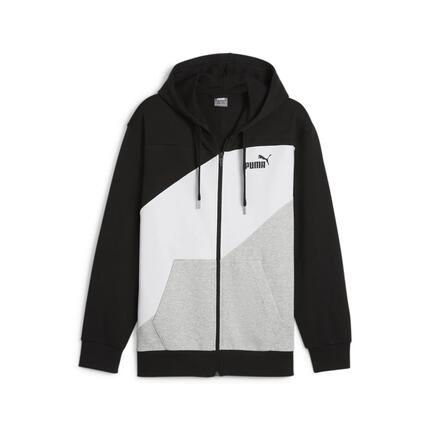 Veste zippée à capuche PUMA POWER PUMA Black
