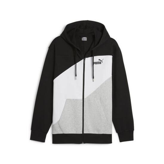 Veste zippée à capuche PUMA POWER PUMA Black