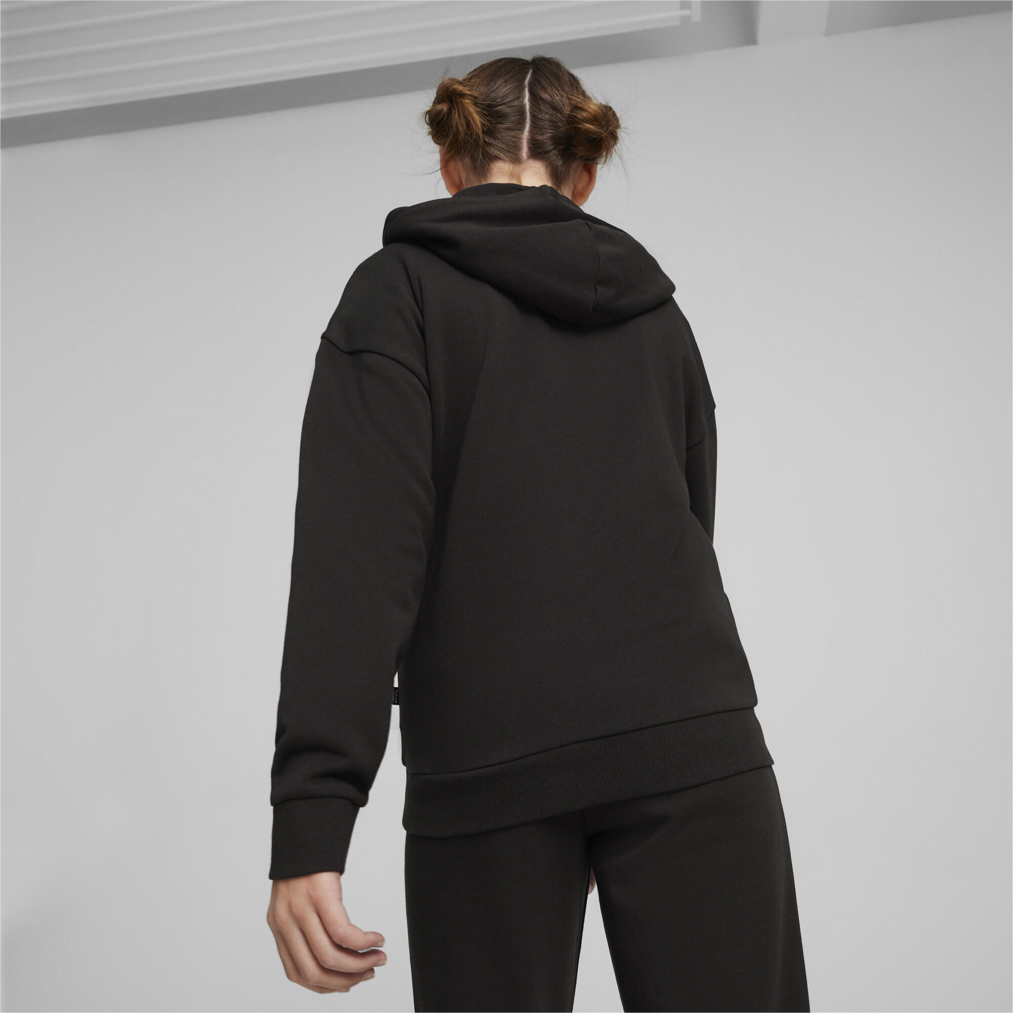 Sudadera con capucha Niño ESS+ Script PUMA Black 3/5