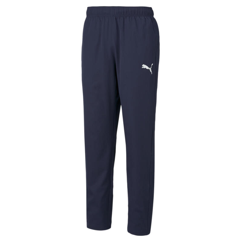 Active geweven joggingbroek heren PUMA Peacoat Blue