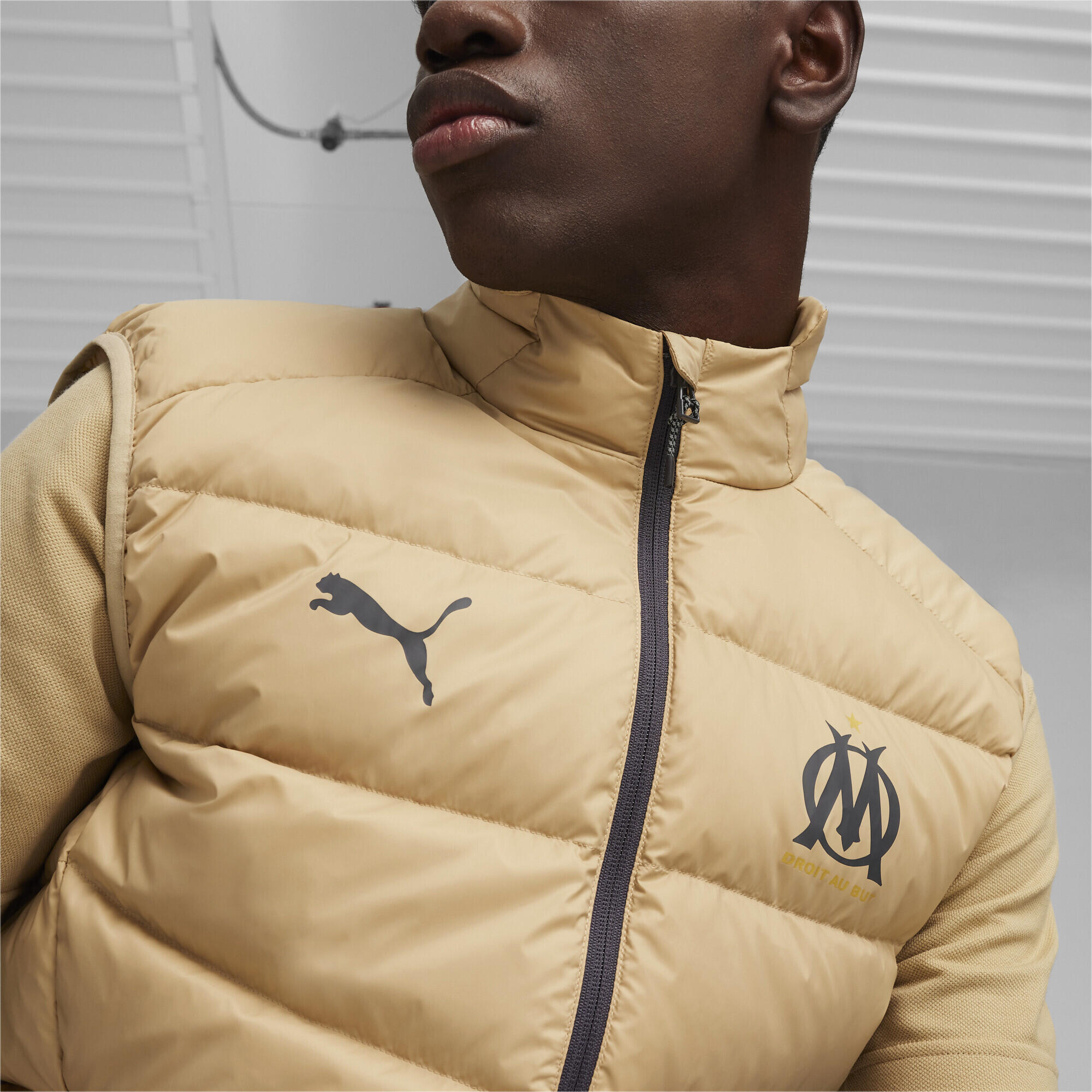 Veste de football rembourrée Olympique de Marseille Casuals Homme PUMA 3/6