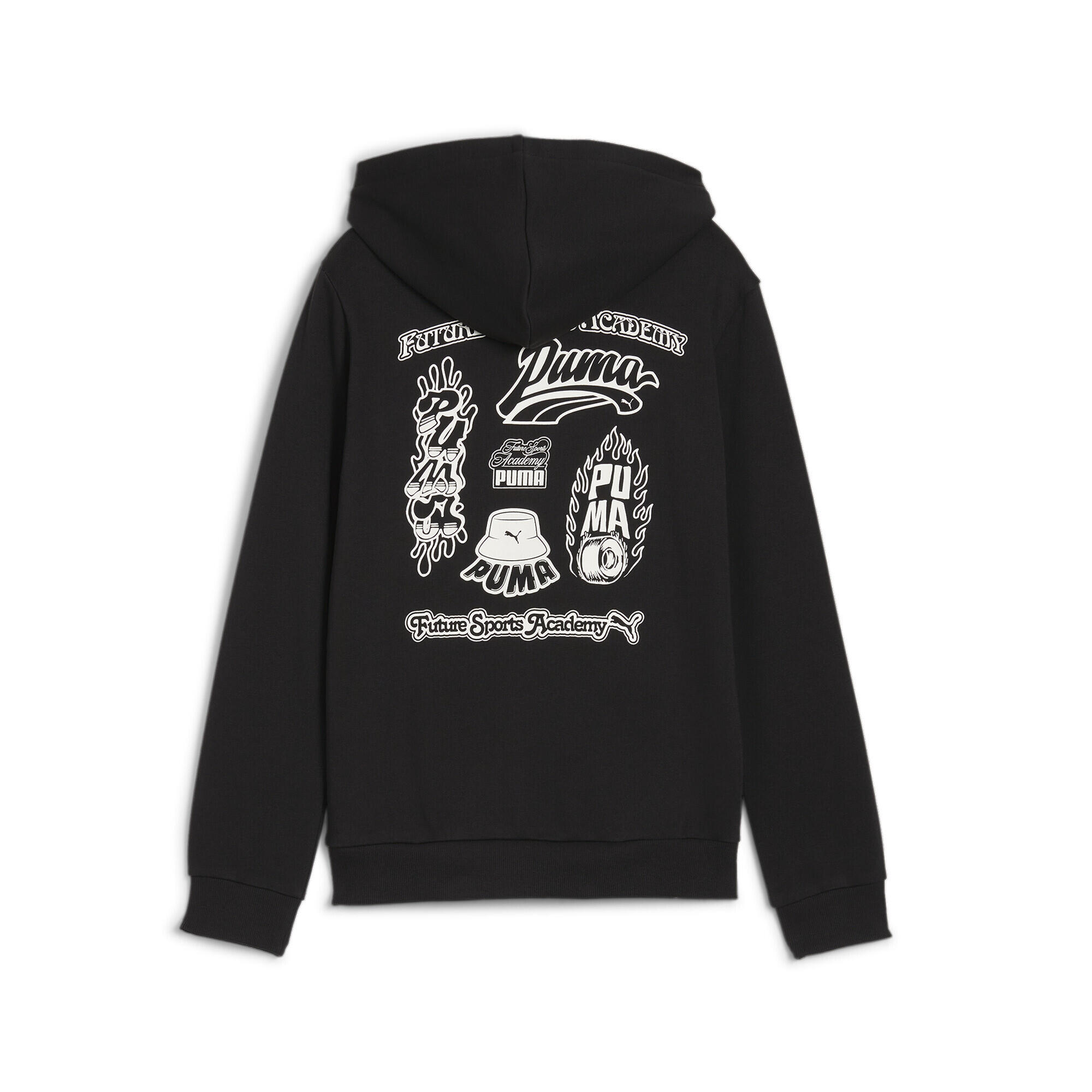 Młodzieżowa bluza z kapturem ESS+ MID 90s PUMA Black 5/5