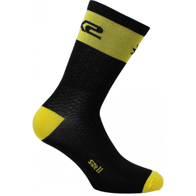 Calcetines de Ciclismo Short Logo Negros Cortos