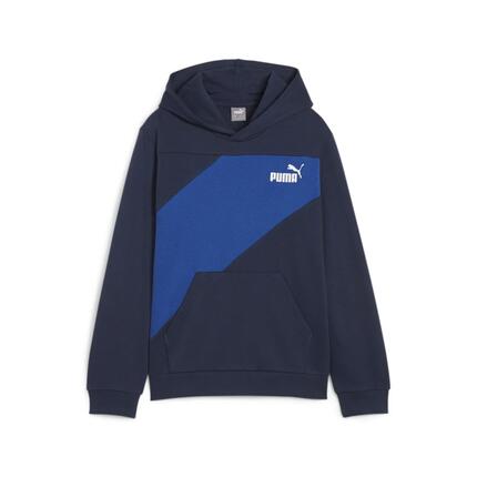 Hoodie Colorblock PUMA POWER Enfant et Adolescent PUMA Club Navy Blue