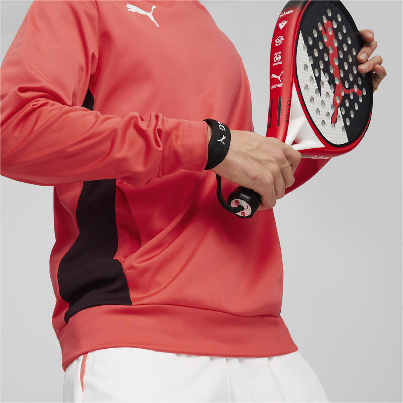 Individual Padel Hoodie Herren PUMA Active Red Black