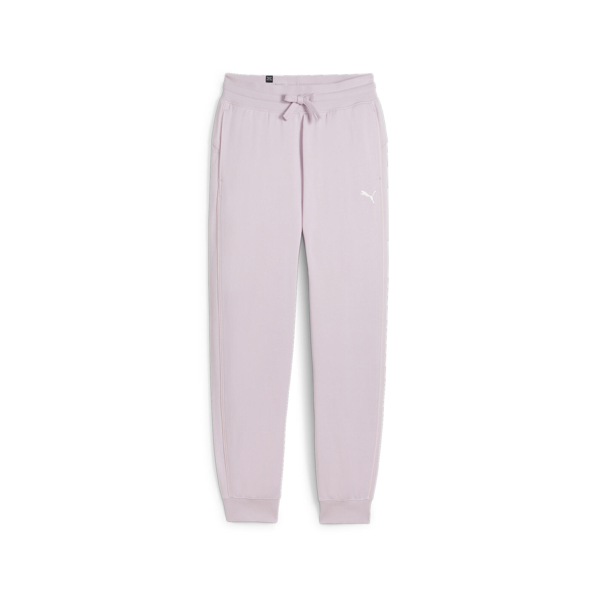 Damskie spodnie damskie z wysokim stanem HER PUMA Grape Mist Purple