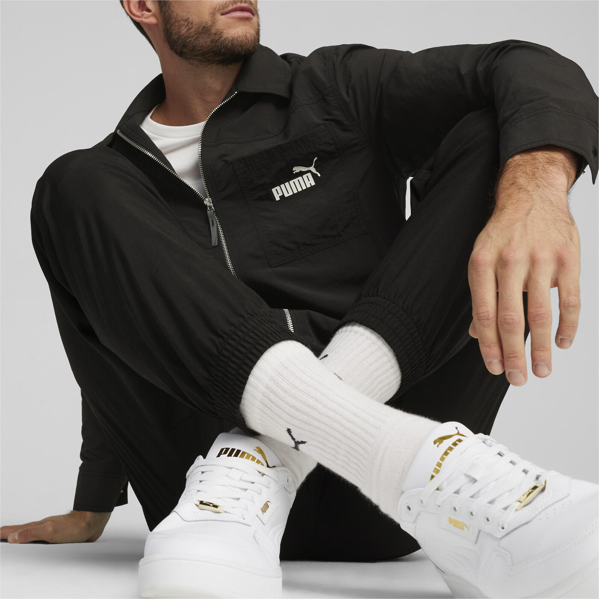 Pantaloni in tessuto RAD/CAL da uomo PUMA Black 3/6