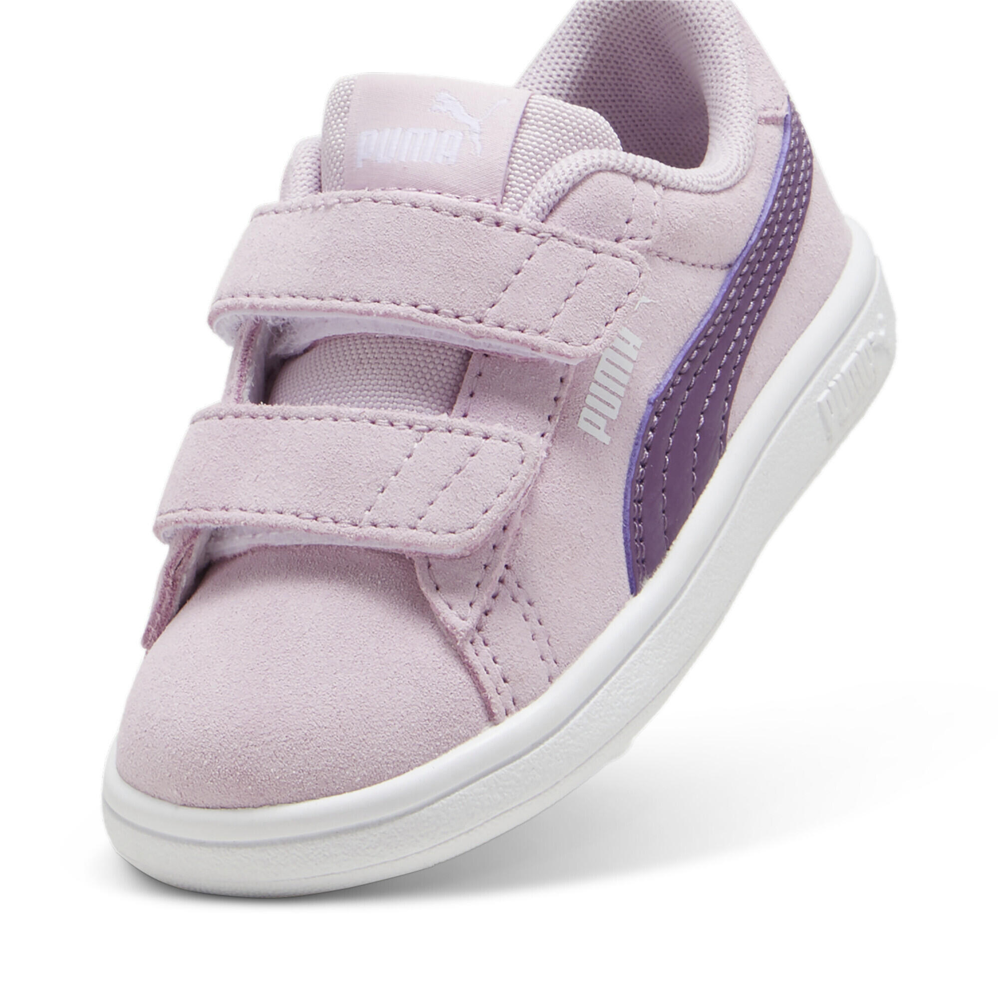 Smash 3.0 Suede Sneakers Kinder PUMA Grape Mist Crushed Berry White Purple 6/7