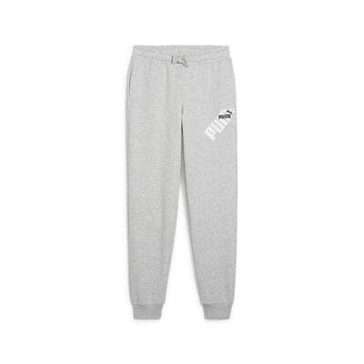 Puma power sweatpants voor jongeren puma light gray heather