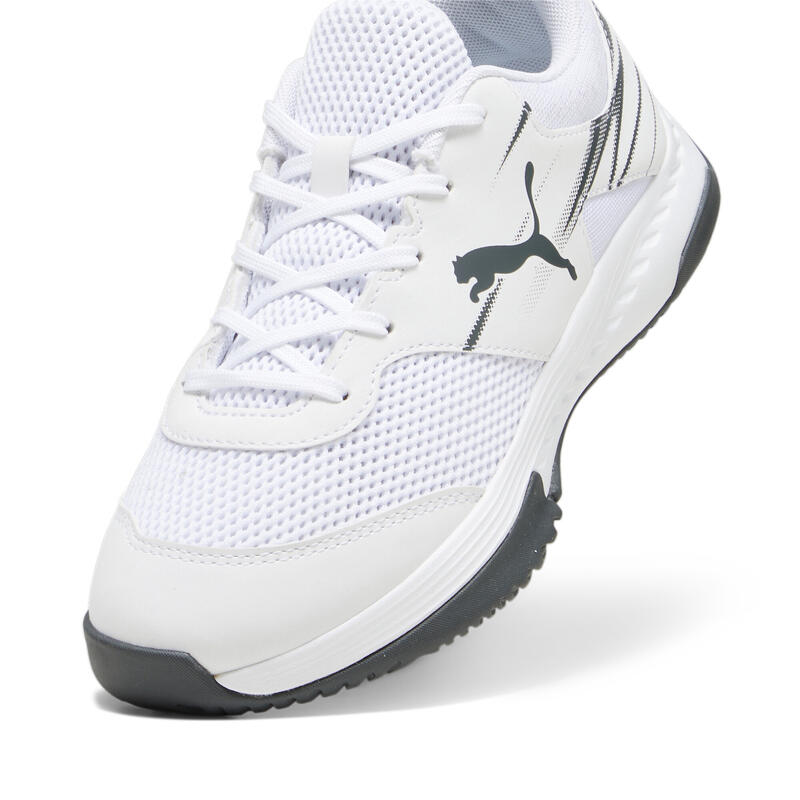 Varion II Indoor Hallensportschuhe Jugendliche PUMA White Shadow Gray