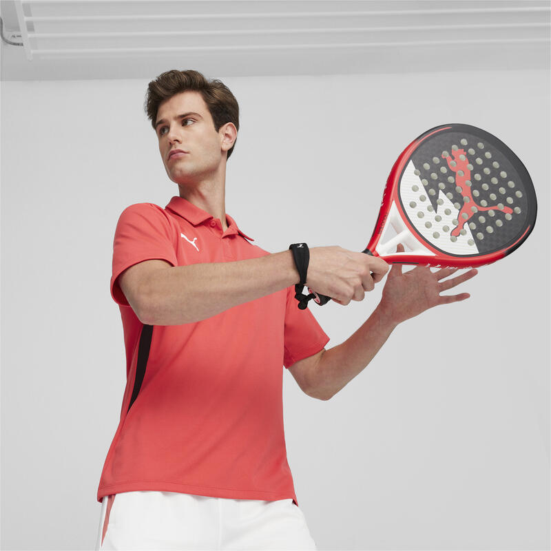 Polo de pádel Individual PUMA Active Red Black