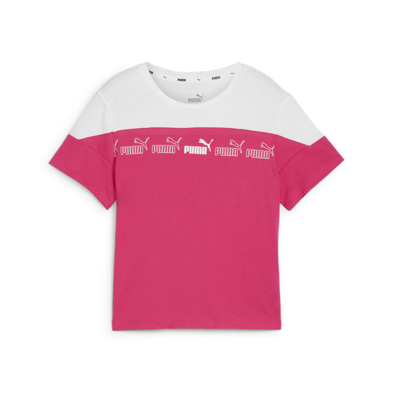 T-shirt Around the Block da donna PUMA Garnet Rose Pink