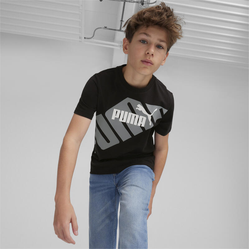 PUMA POWER T-shirt voor jongeren PUMA Black