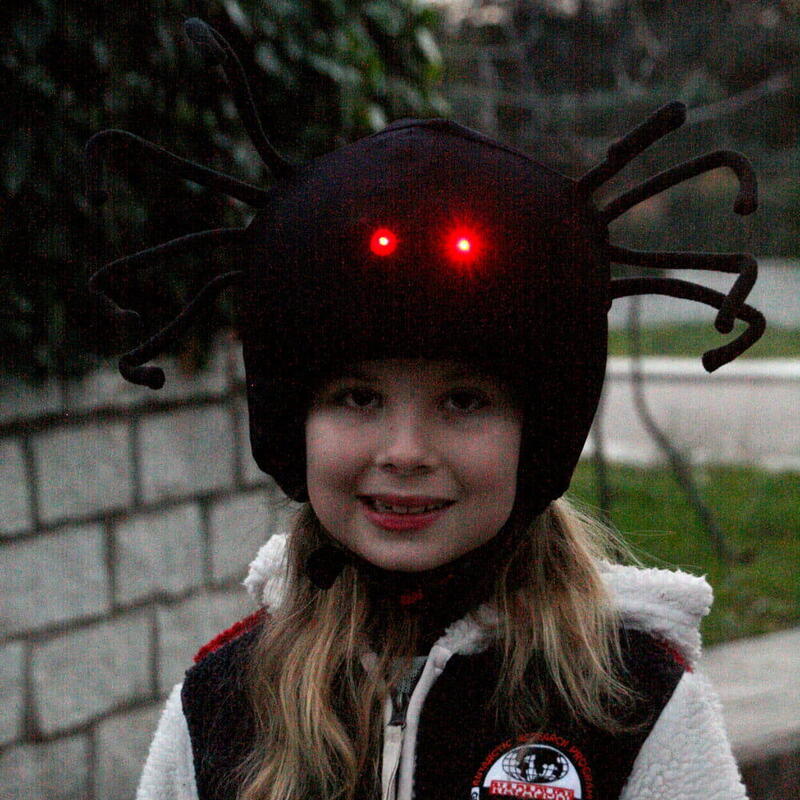 Nakładka na kask Coolcasc Leds Spider z diodami LED