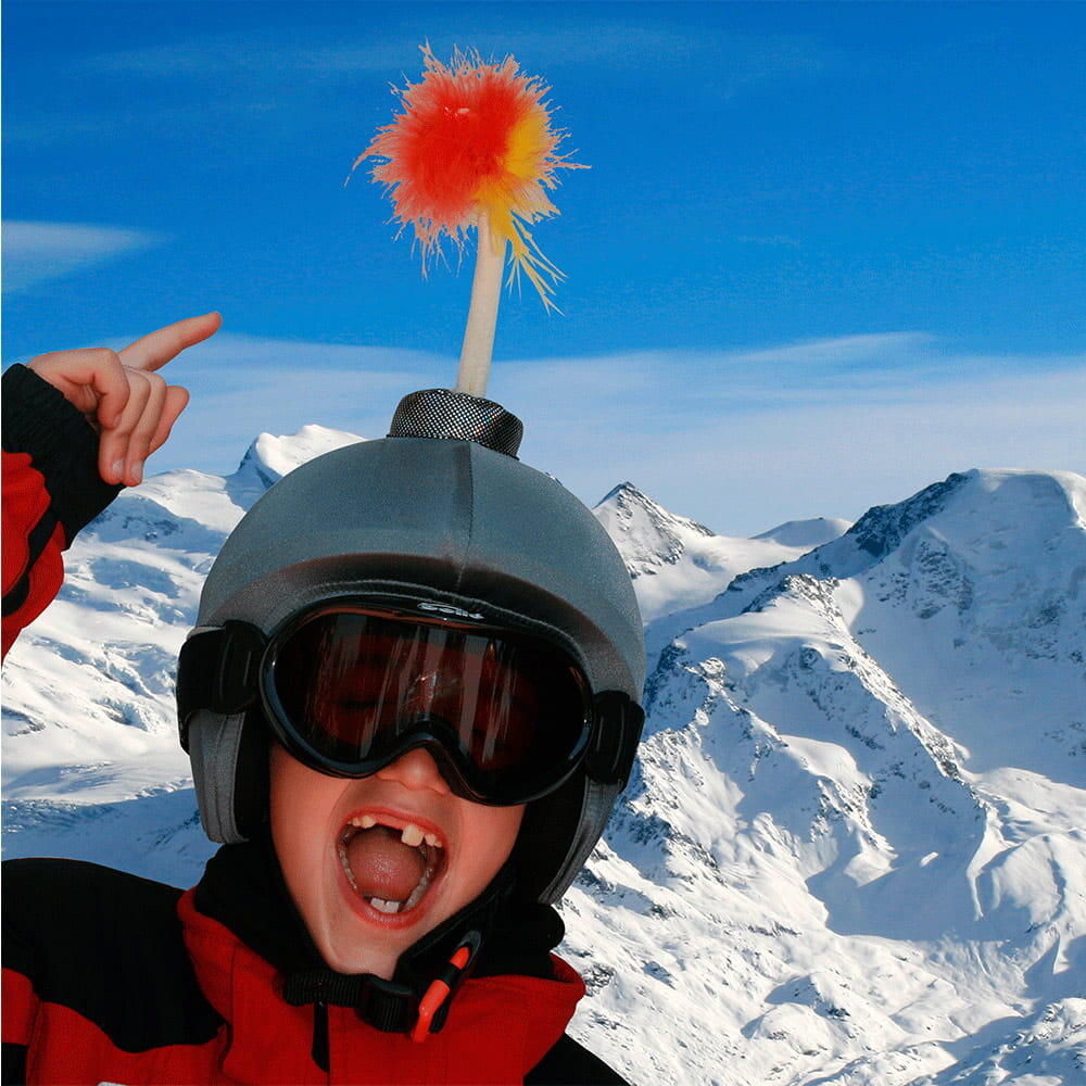 Housse de casque enfant Coolcasc Showtime Bombe 3/5
