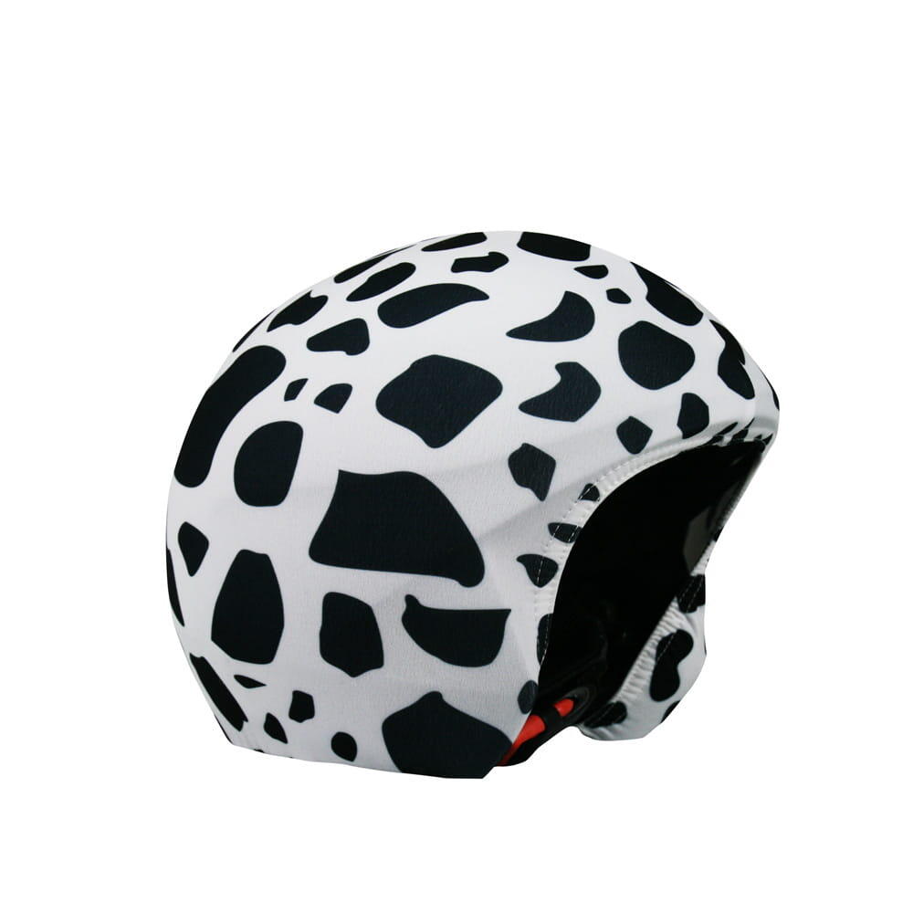 Coolcasc - Housse De Casque Fantaisie-coolcasc-vache-taille Unique - Couvre-casque - Blanc|noir - No Size - Decathlon