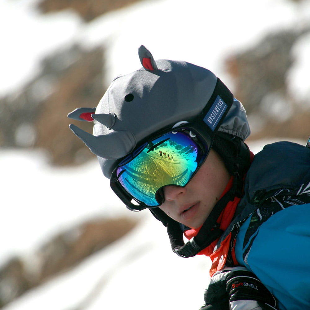 Couvre-casque vélo enfant Coolcasc Animals Rhinoceros 5/7