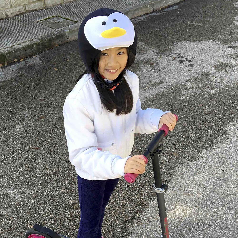 COOLCASC Protège-casque Pingouin 7/7
