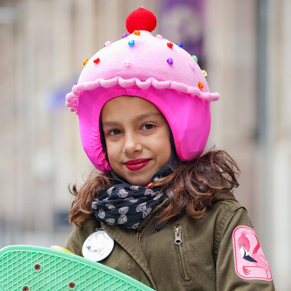 Housse de casque fantaisie cup cake - Coolcasc -  Cup cake - Taille unique 5/5