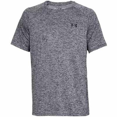 Under armour tech 2.0 short sleeves jersey donkergrijs