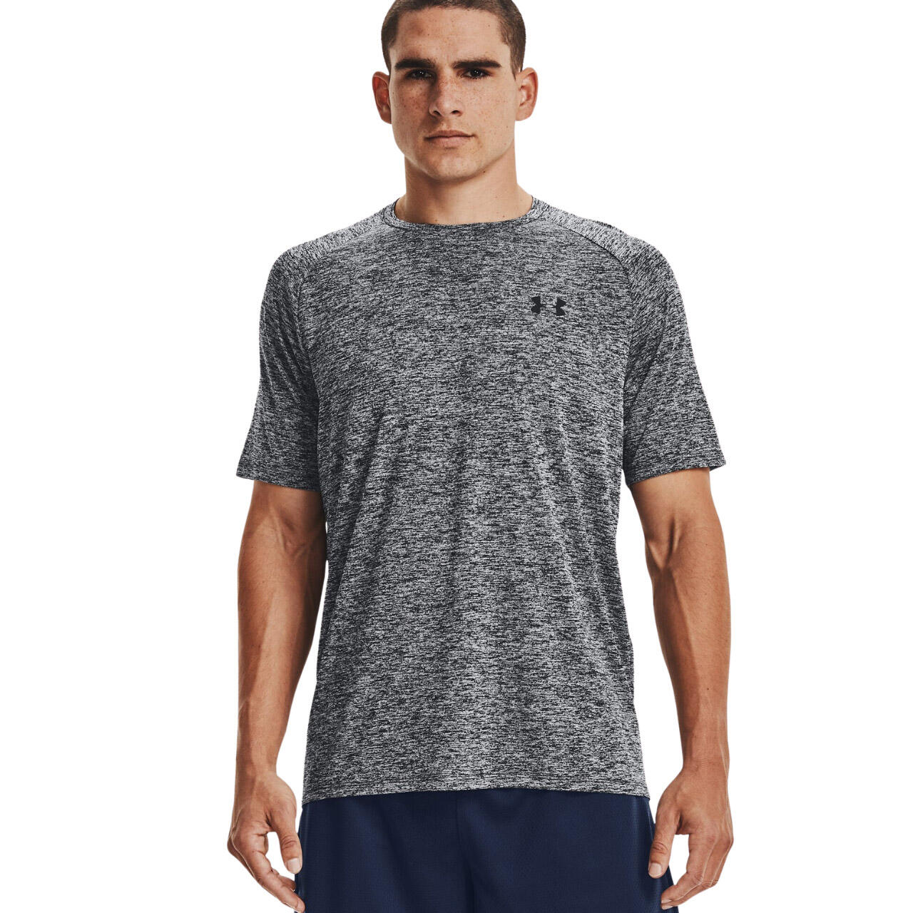 Koszulka męska Under Armour Tech 2.0 SS szara 2/7