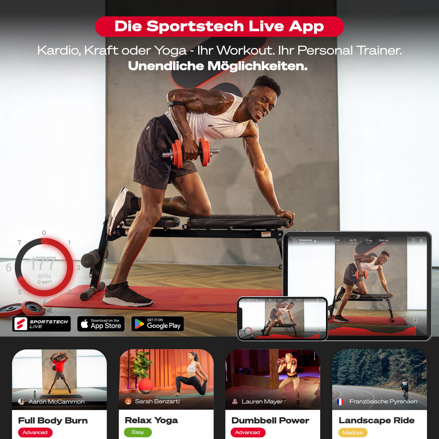 Sportstech BRT150 rugtrainer - buiktrainer - hometrainer - dipbar 6/6
