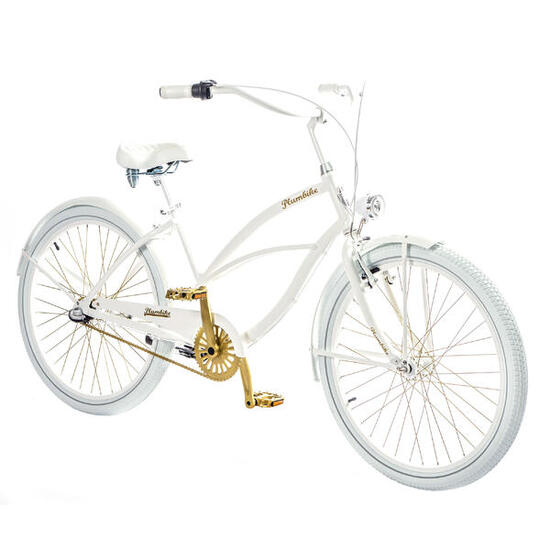 Rower miejski damski Plumbike La Donna Vicky 3B z hamulcem v-brake