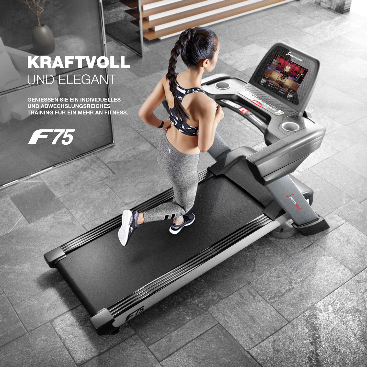 Sportstech F75 Loopband – 20 km/u – 18% helling – inklapbaar 3/7