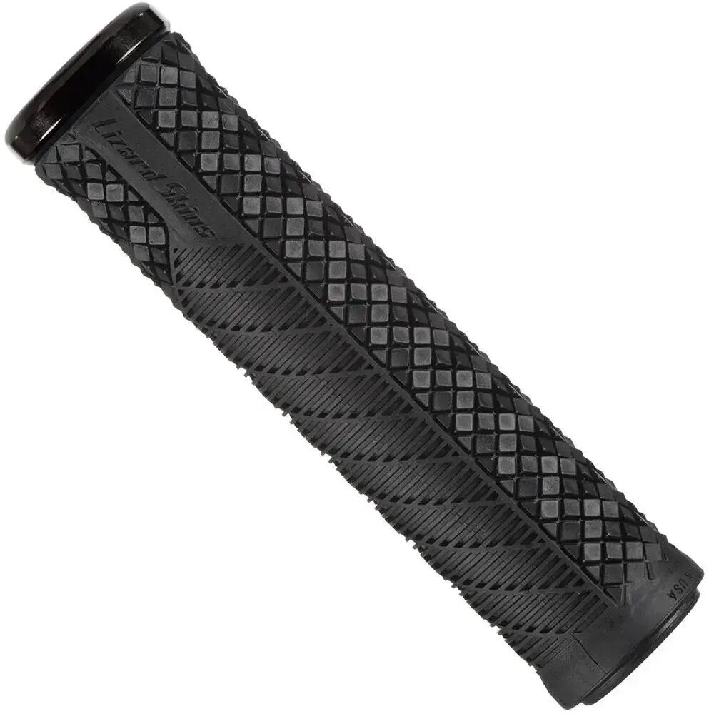 Lizard Skins Charger Evo Single-Clamp Lock-On Grip Jet Black