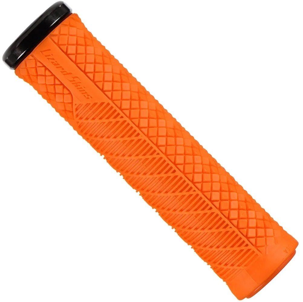 Lizard Skins Charger Evo Single-Clamp Lock-On Grip Orange 1/3