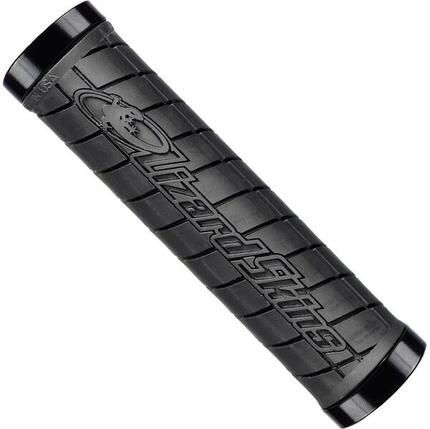 Grips et Bar-ends Logo - Dual Lock-On - Black