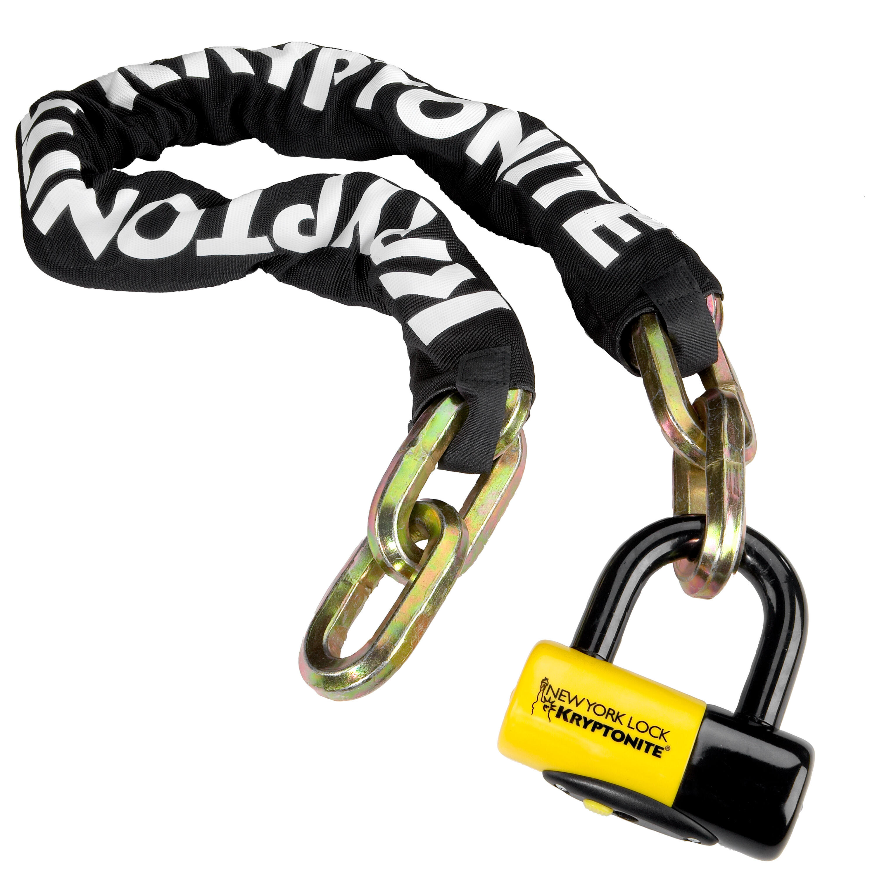Kryptonite New York Fahgettaboudit Chain 14mm x 100cm and NY Disc Lock 1/5