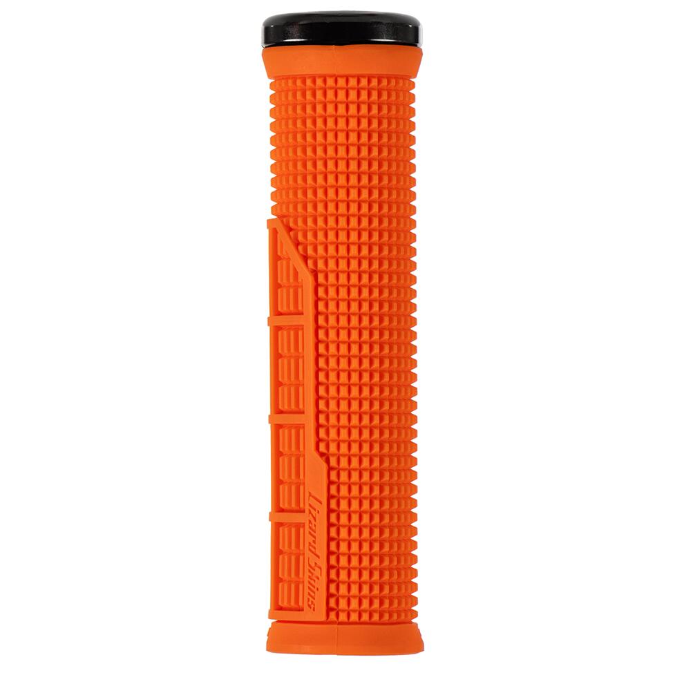 Paire de Grips Lizard Skins Machine Single Lock-On Blaze Orange 2/7