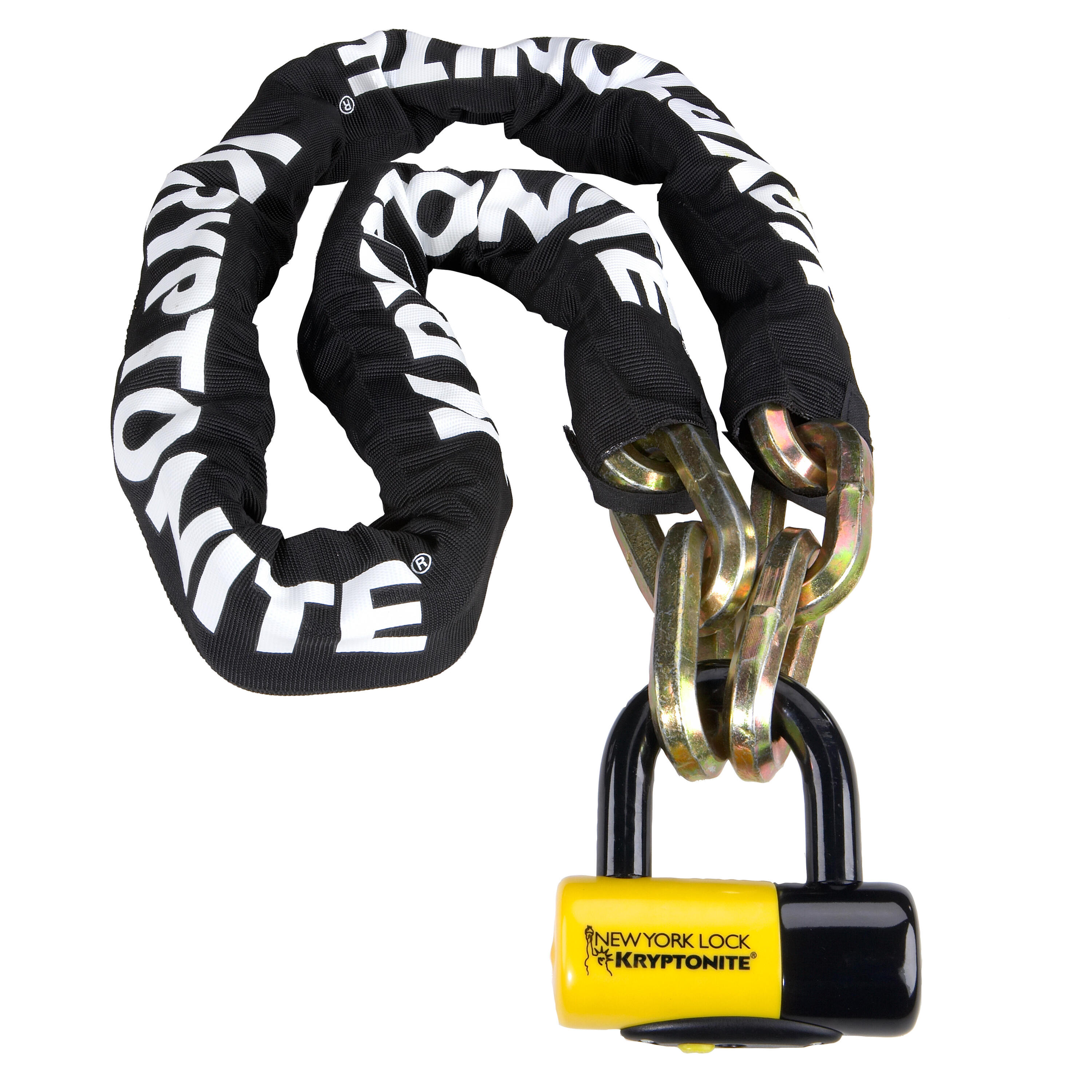 Kryptonite New York Fahgettaboudit Chain 14mm x 150cm and NY Disc Lock 1/5