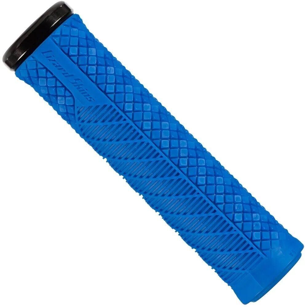 LIZARD SKINS Lizard Skins Charger Evo Single-Clamp Lock-On Grip Blue