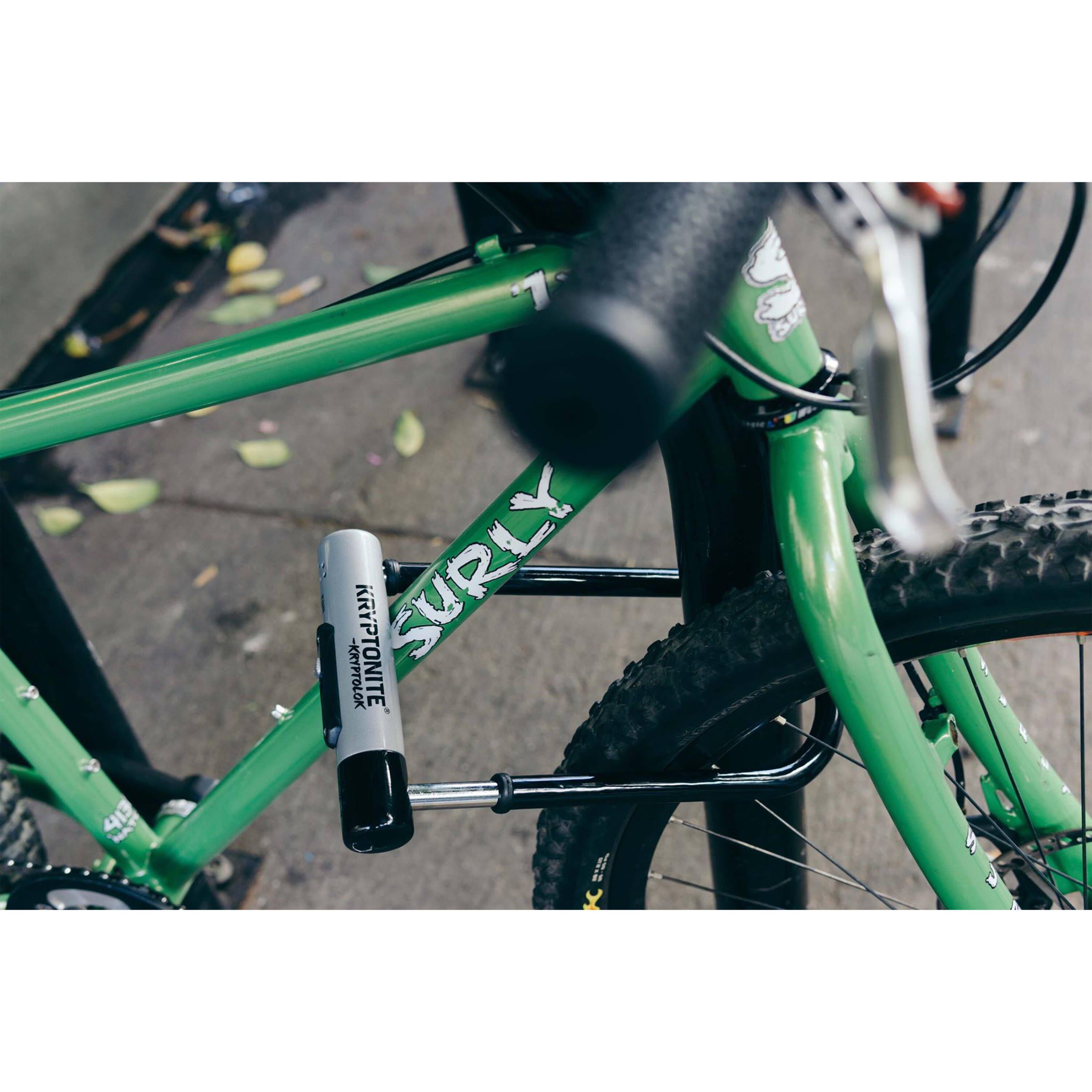 Kryptonite Kryptolok Long Shackle U-Lock with with Flexframe bracket 5/5