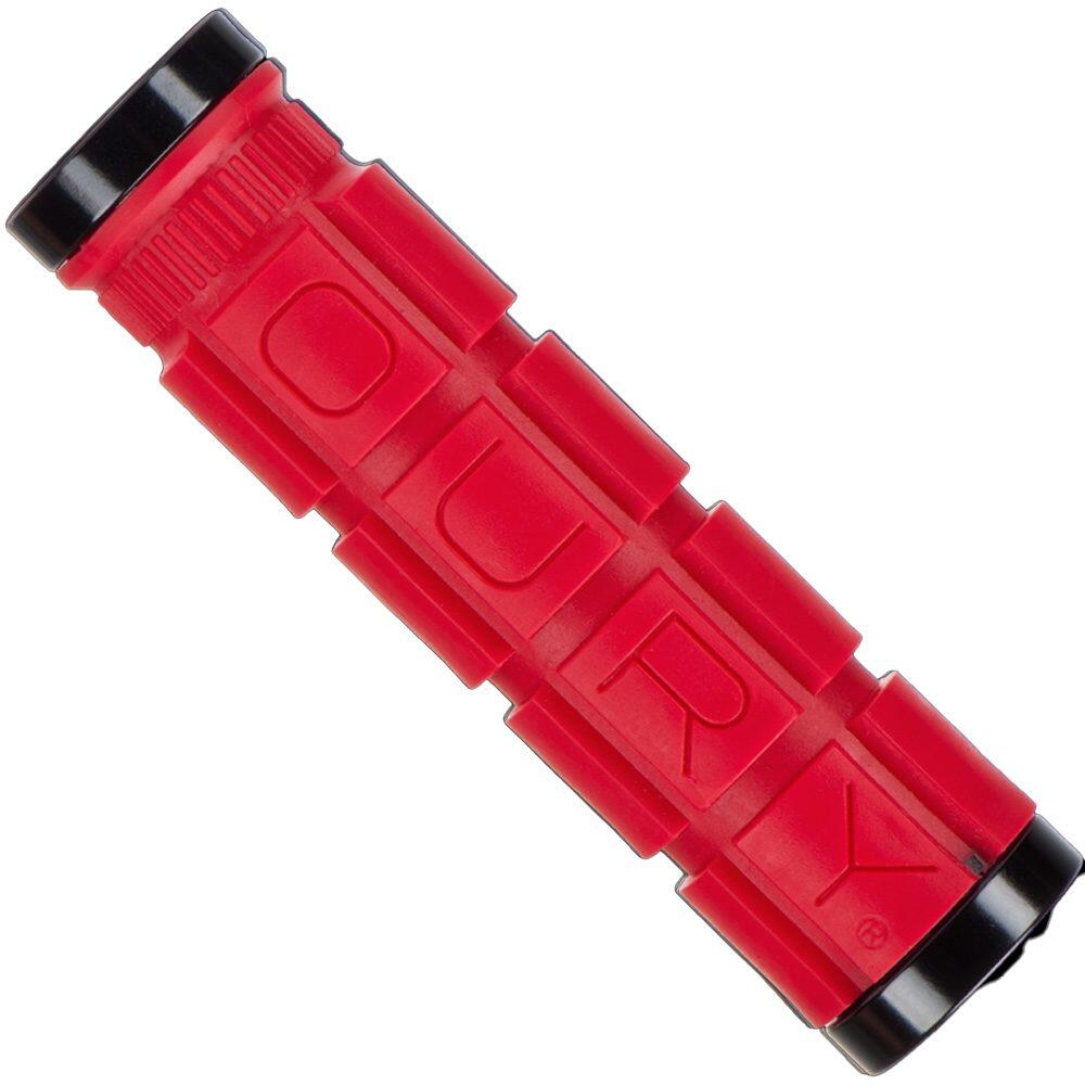 Lizard Skins Oury Dual-Clamp Lock-On Grip Red 1/3