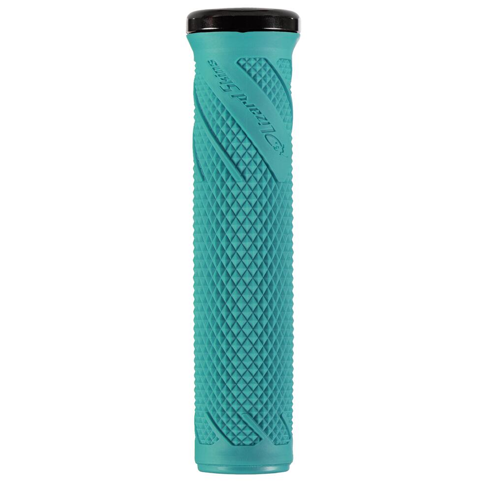 Lizard Skins Wasatch Single-Clamp Lock-On Grip Teal 2/7