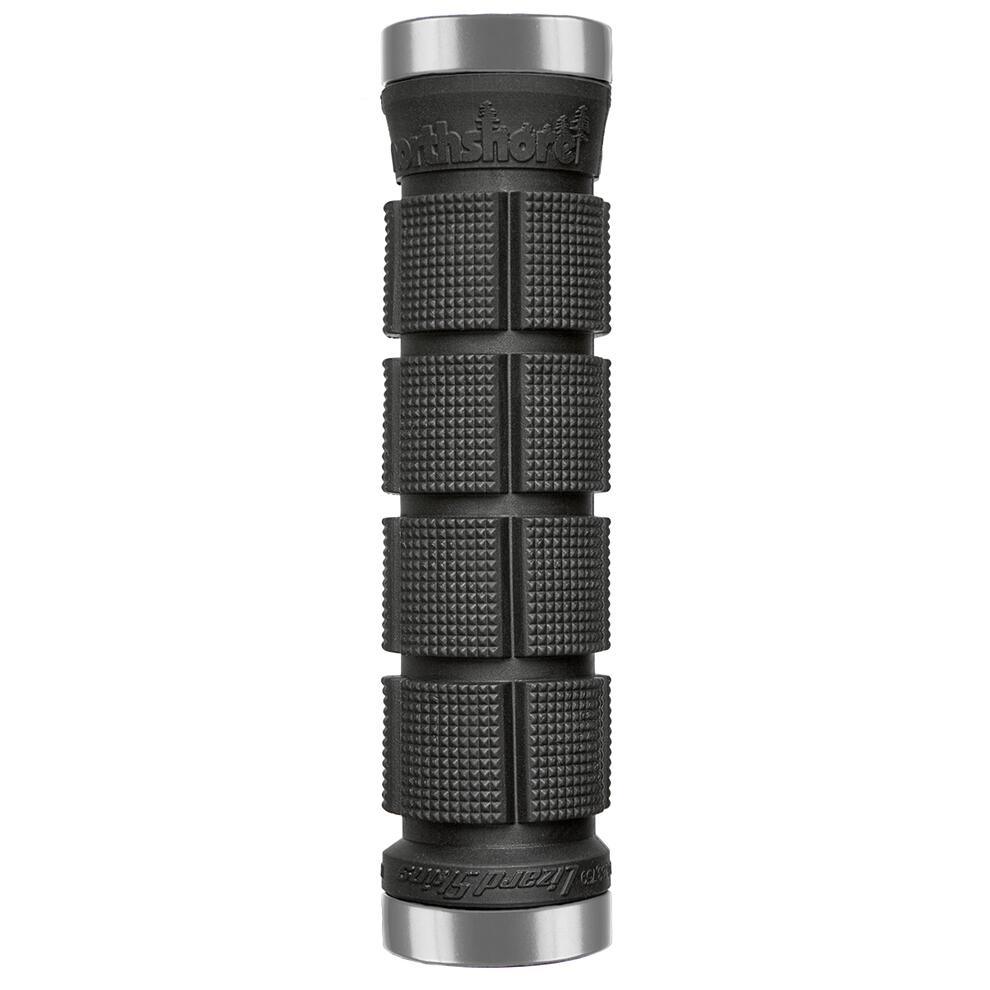 Lizard Skins Northshore Dual-Clamp Lock-On Grip Black 2/3