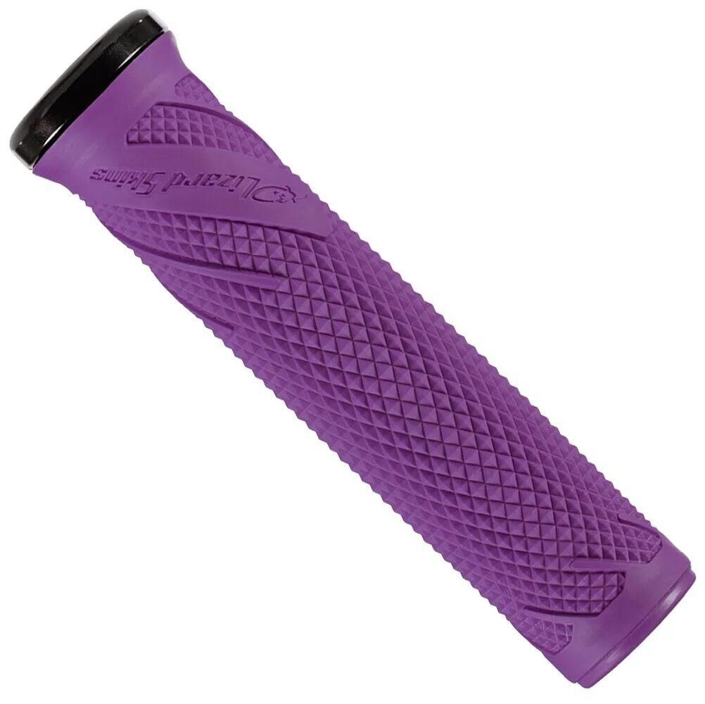 LIZARD SKINS Lizard Skins Wasatch Single-Clamp Lock-On Grip Ultra Purple