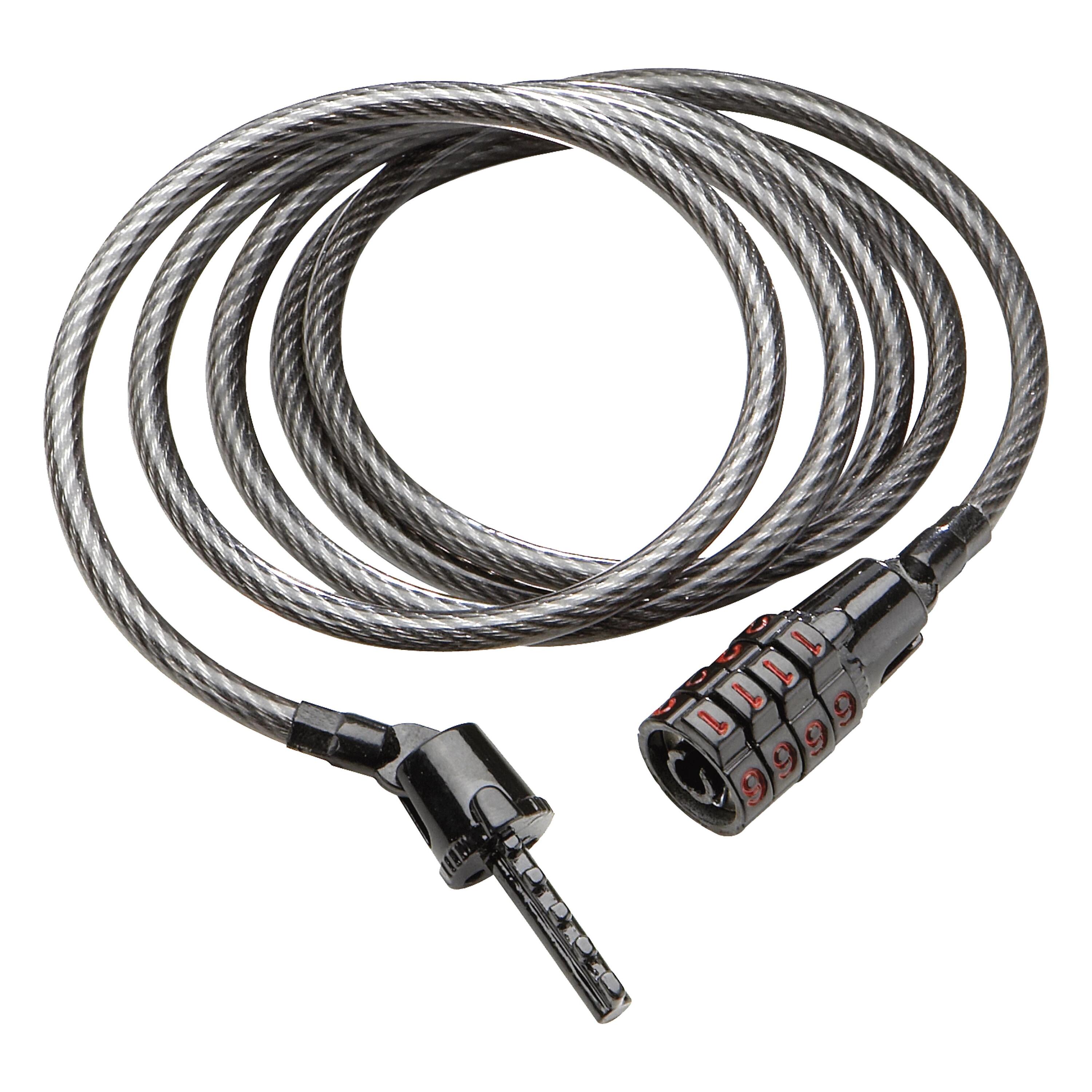 KRYPTONITE Kryptonite Keeper 512 Combo Cable (5 mm x 120 cm)