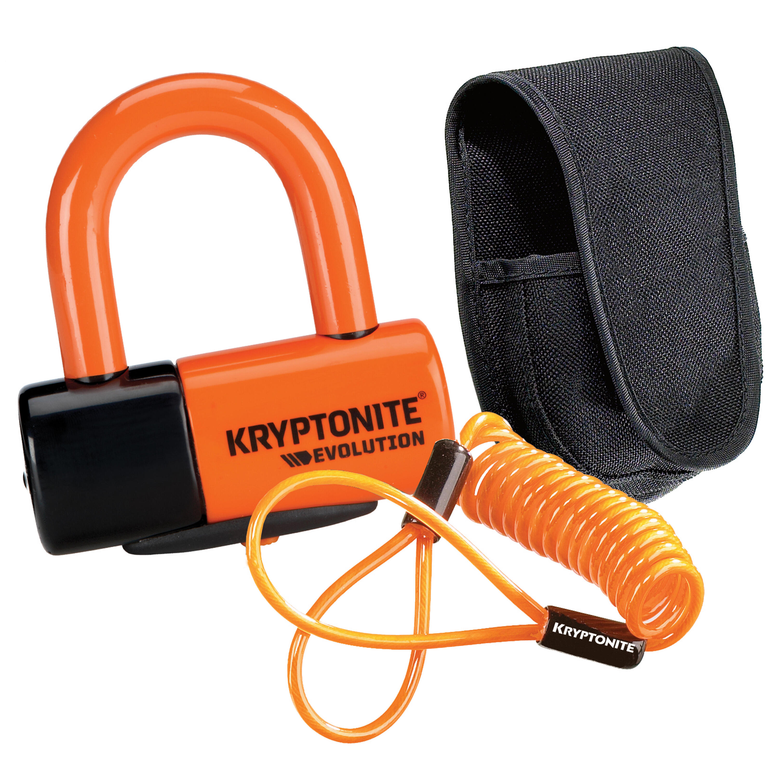 KRYPTONITE Kryptonite Evolution Disc Lock Premium Pack Orange